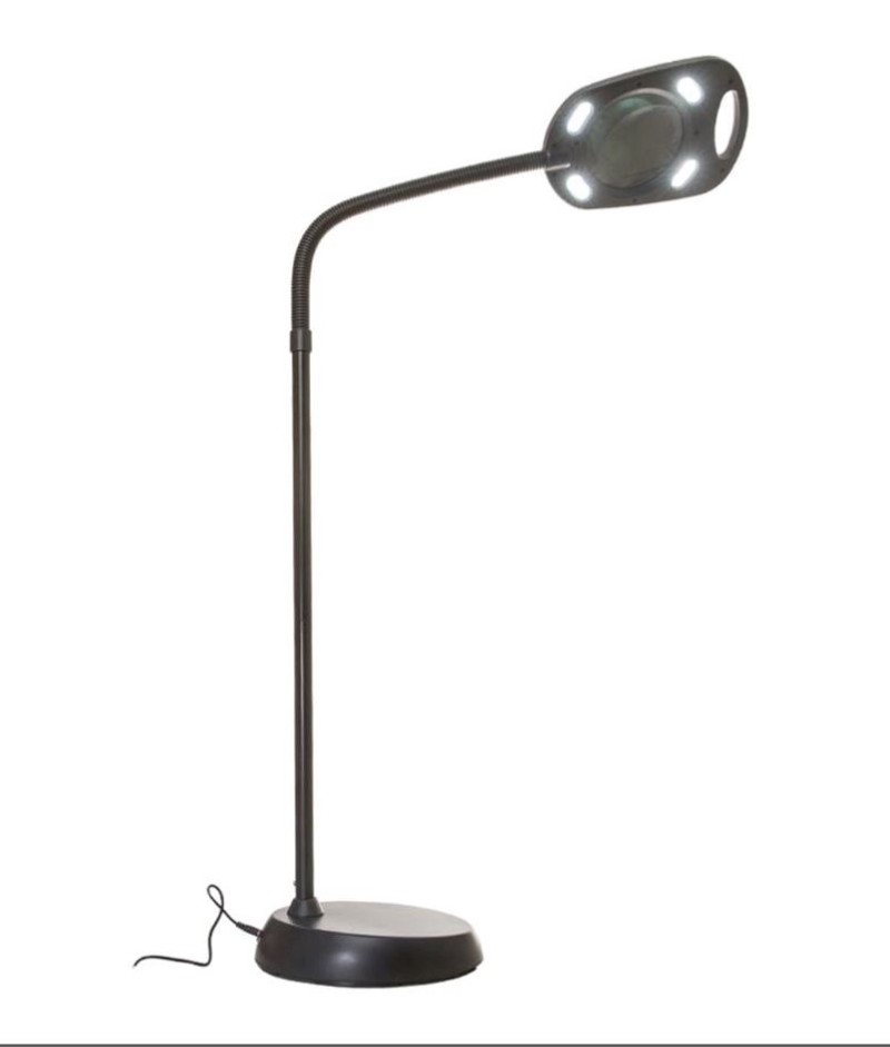 LED Magnifier Floor Lamp