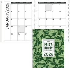 Big Print Desk Calendar (2026)