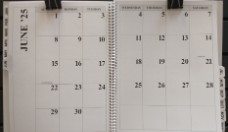 Big Print Desk Calendar (2025)