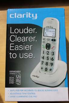 Clarity Big Button Phone Extra Handset 30dB