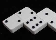 Dominoes with Raised Dots
