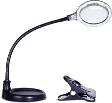 Gooseneck Lamp w/ 2.5X Magnifier