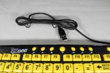 Large Print Keyboard (Yellow)