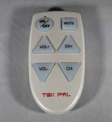 Control remoto universal simple de TV de 6 botones