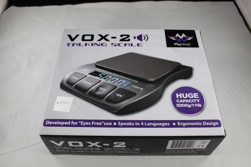 Báscula de cocina parlante Vox 3000