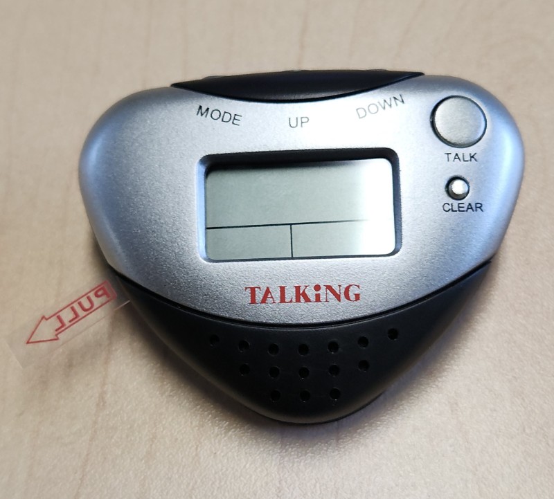 Talking Pedometer Sharper Vision Store