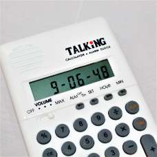 Calculadora de bolsillo parlante