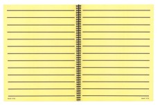 Yellow Bold Line Notebook